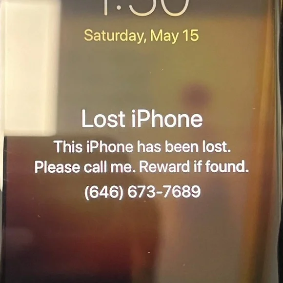 Apple IPhone 8 (LOST PHONE)